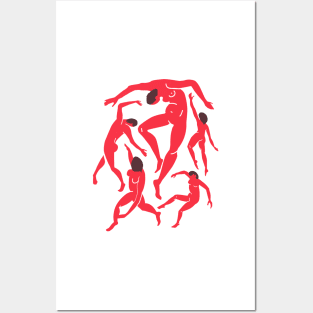 The Dance 3 | Henri Matisse - La Danse | Scarlet Red Edition Posters and Art